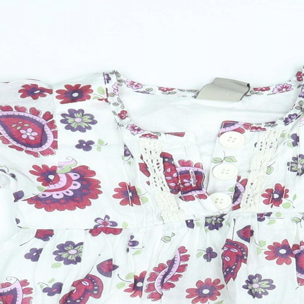 Pumpkin Patch Baby Multicoloured Floral  A-Line  Size 12-18 Months