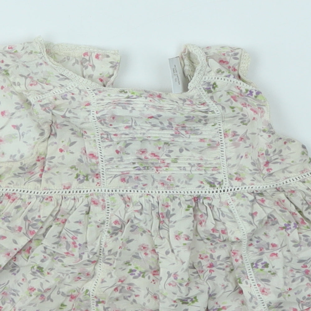NEXT Girls Multicoloured Floral  A-Line  Size 12-18 Months