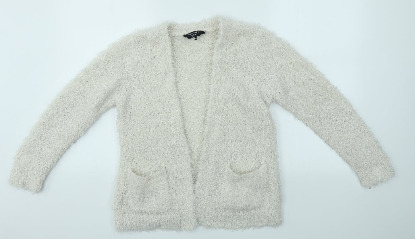 New Look Girls Ivory   Cardigan Jumper Size 10-11 Years