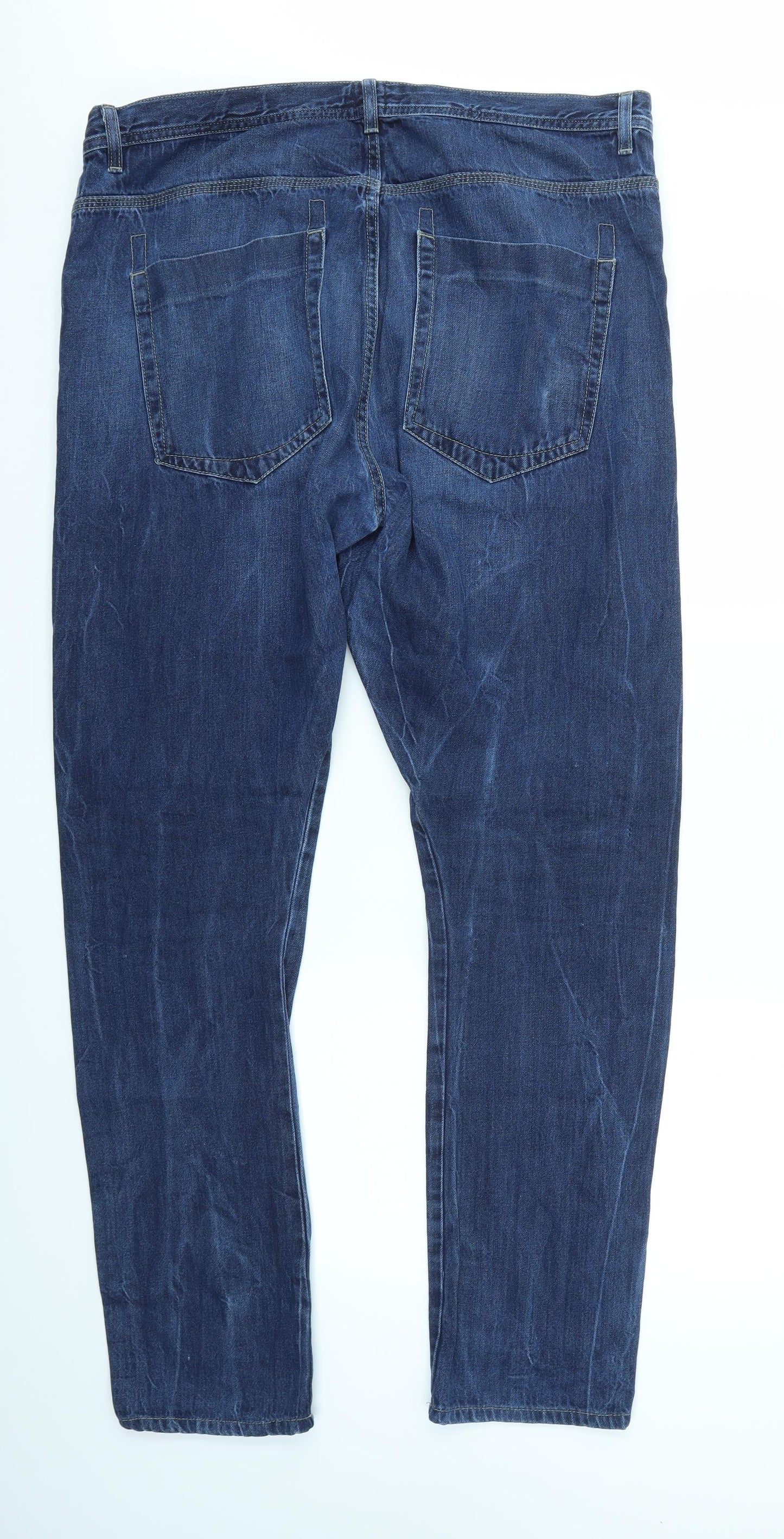 ASOS Mens Blue   Straight Jeans Size 36 in L33 in