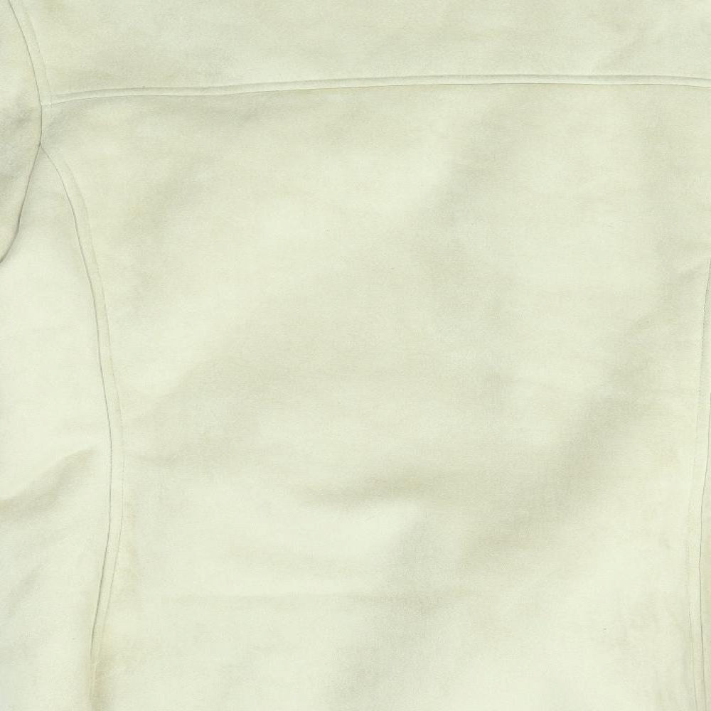 CASUALCLUB Womens Beige   Overcoat Coat Size 16