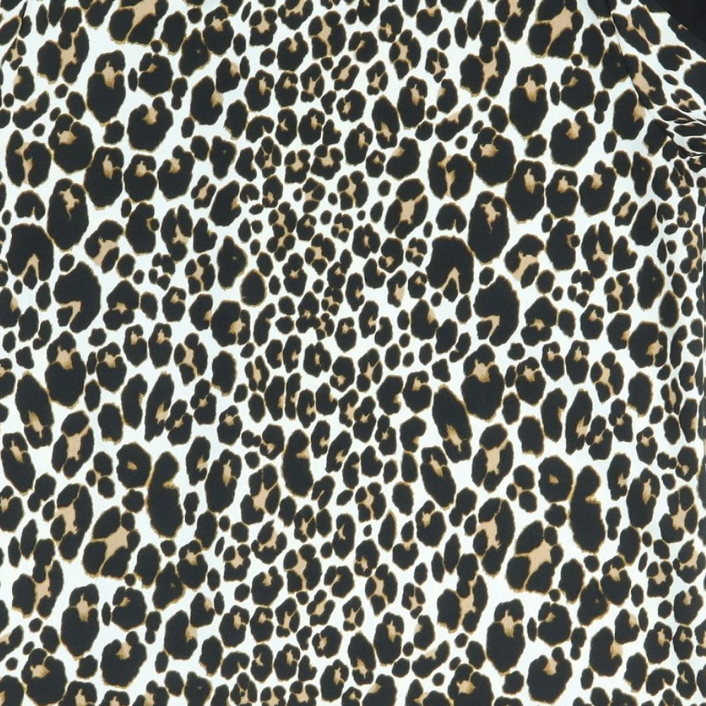 NEXT Womens Multicoloured Animal Print  Basic Blouse Size 8