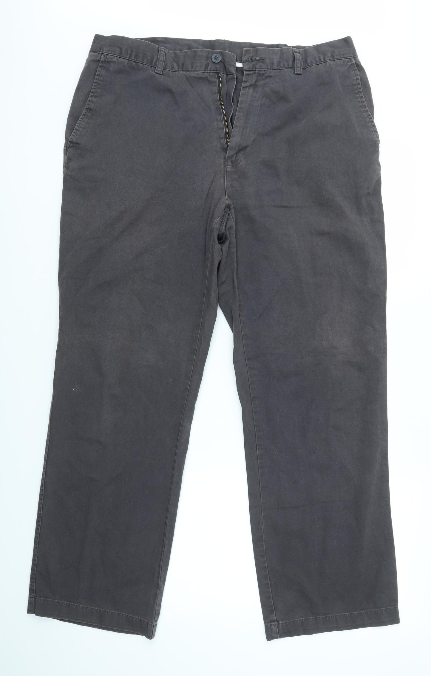 Blue Harbour Mens Grey   Dress Pants Trousers Size 36 in L31 in