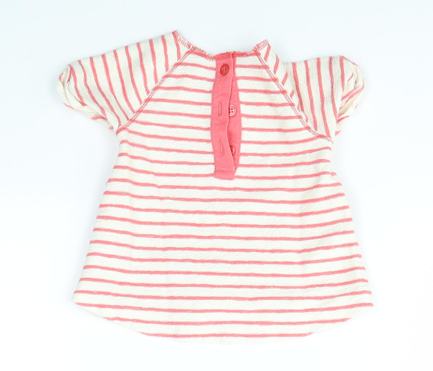 NEXT Baby Multicoloured Striped  Basic T-Shirt Size 0-3 Months