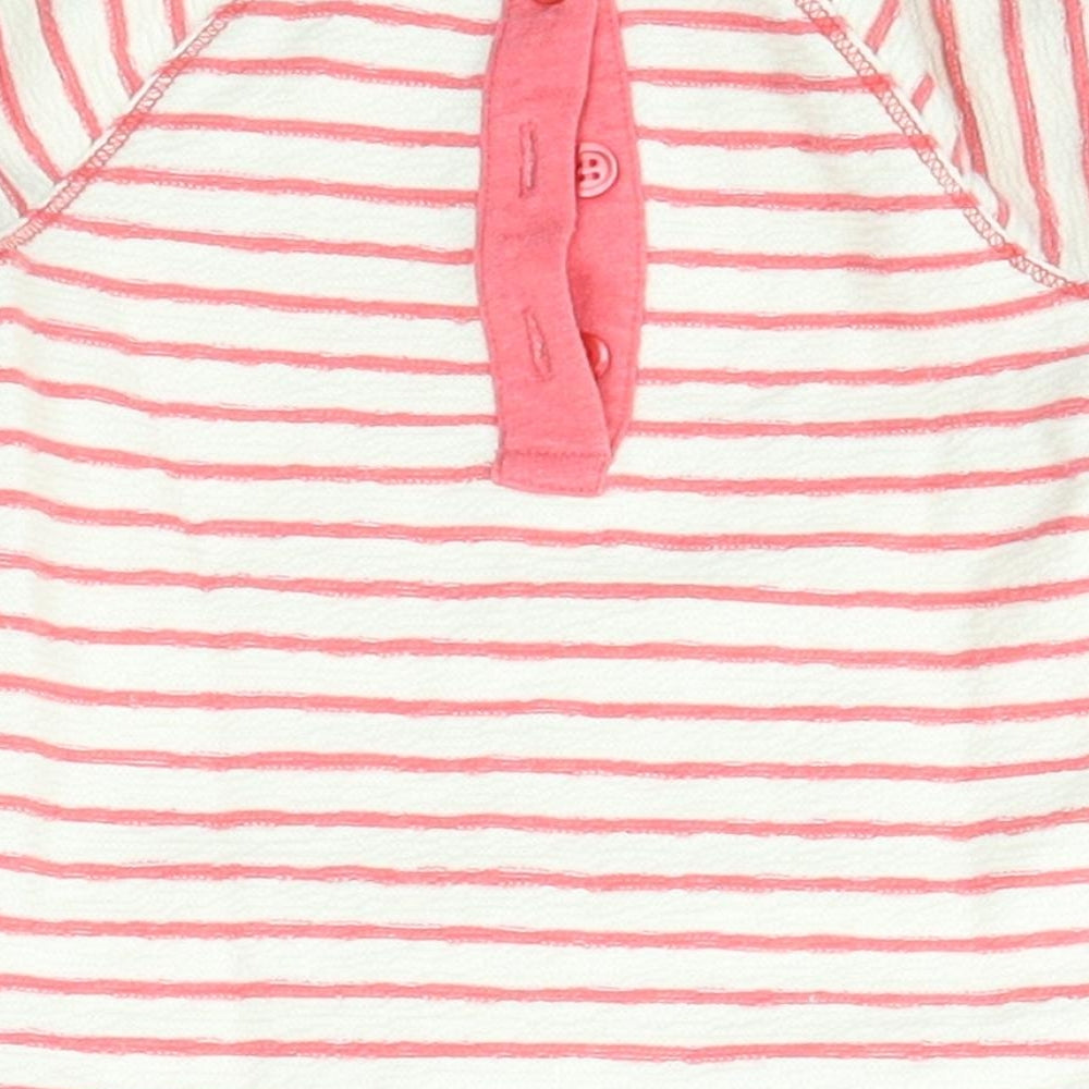 NEXT Baby Multicoloured Striped  Basic T-Shirt Size 0-3 Months
