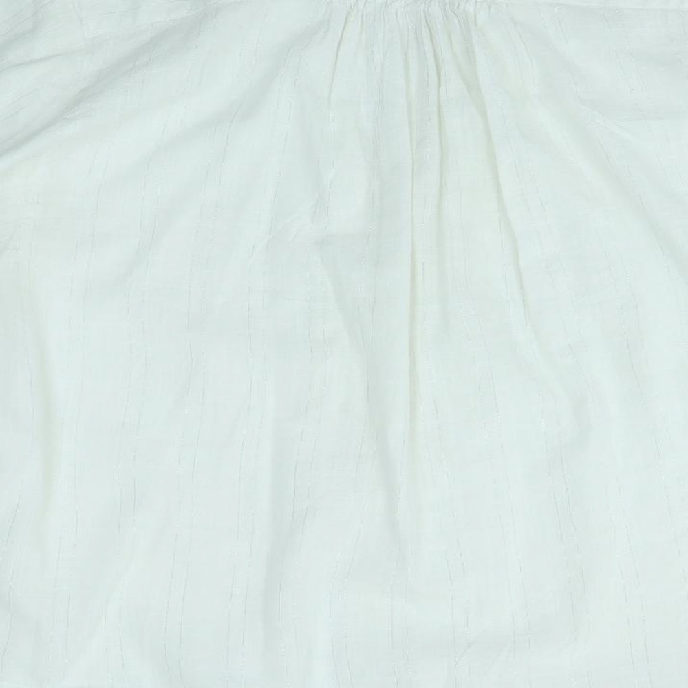 F&F Womens White   Basic Blouse Size 14