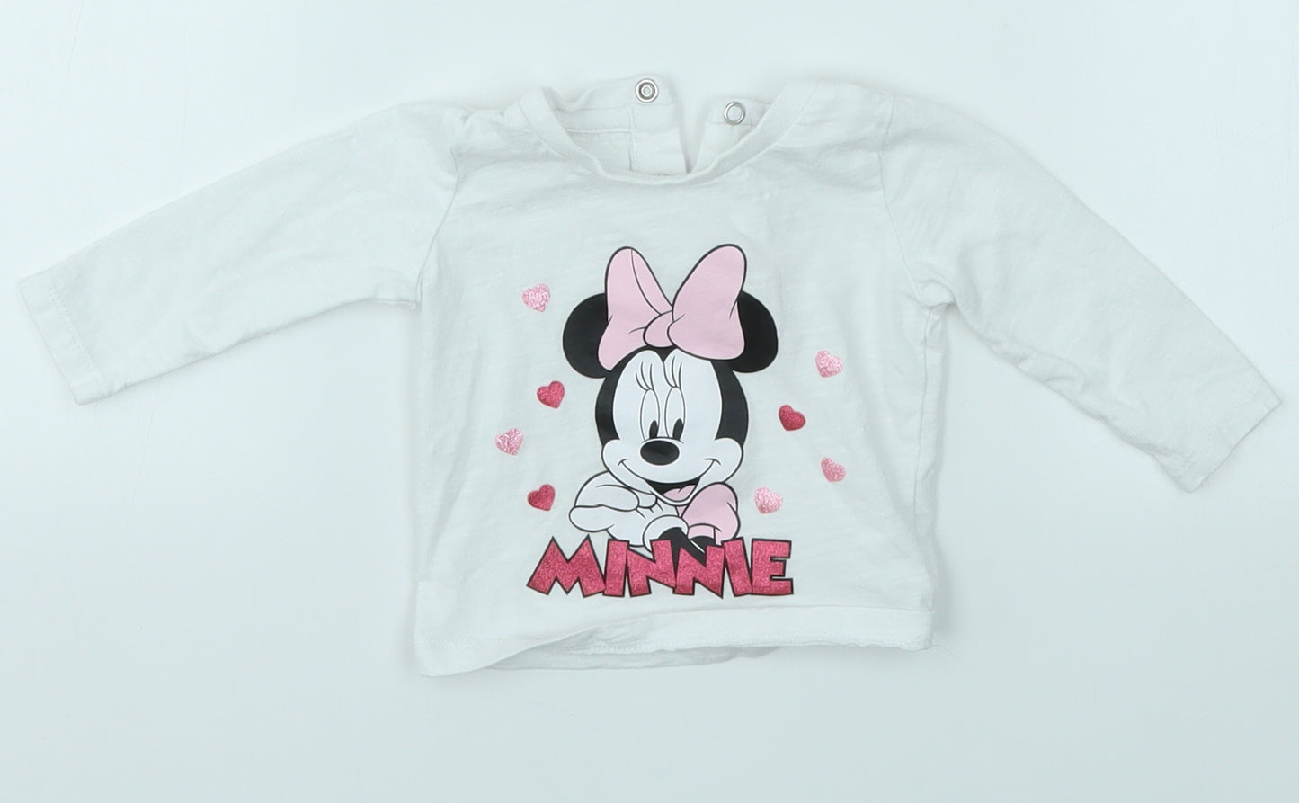Primark Baby White   Basic T-Shirt Size 0-3 Months