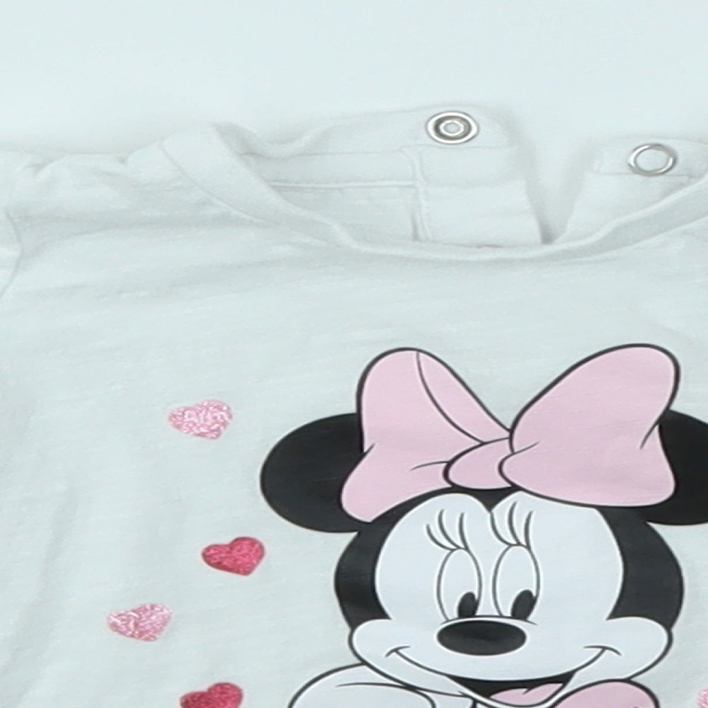 Primark Baby White   Basic T-Shirt Size 0-3 Months