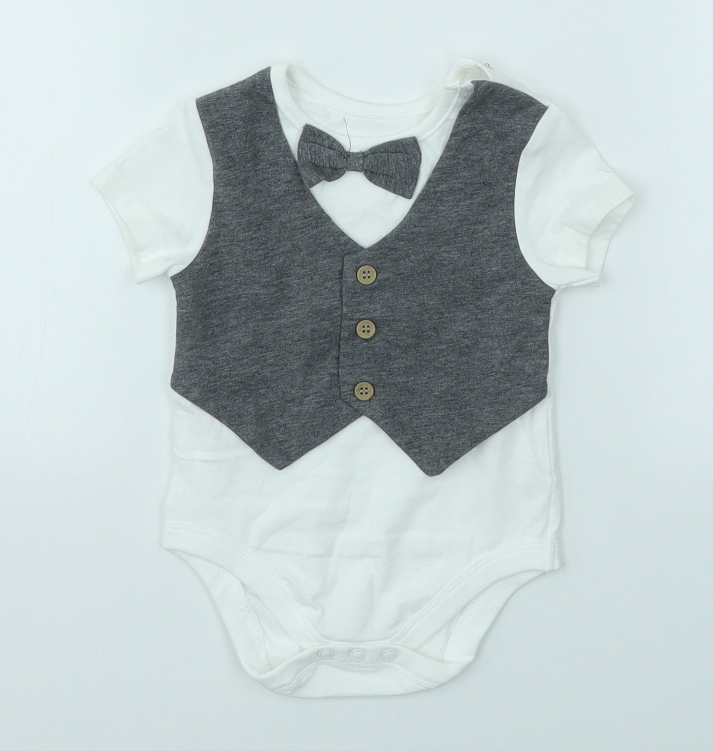 George Baby Multicoloured   Babygrow One-Piece Size 6-9 Months