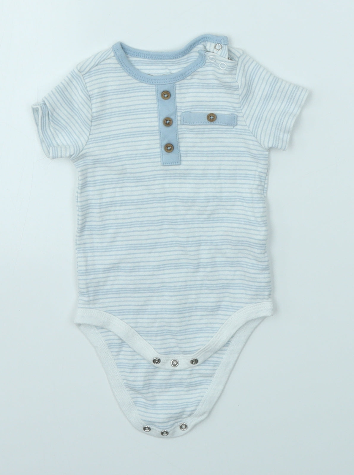 RENE ROFE Baby Multicoloured Striped  Babygrow One-Piece Size 3-6 Months
