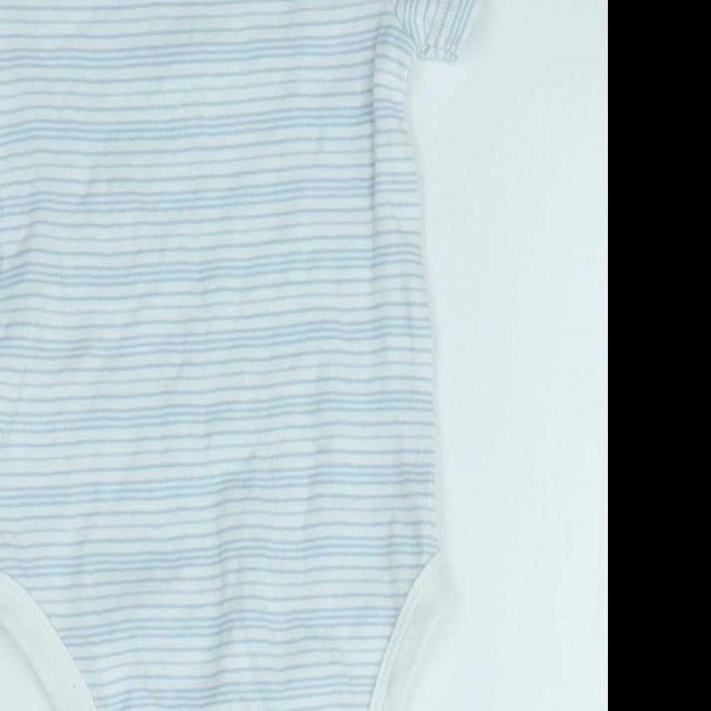 RENE ROFE Baby Multicoloured Striped  Babygrow One-Piece Size 3-6 Months