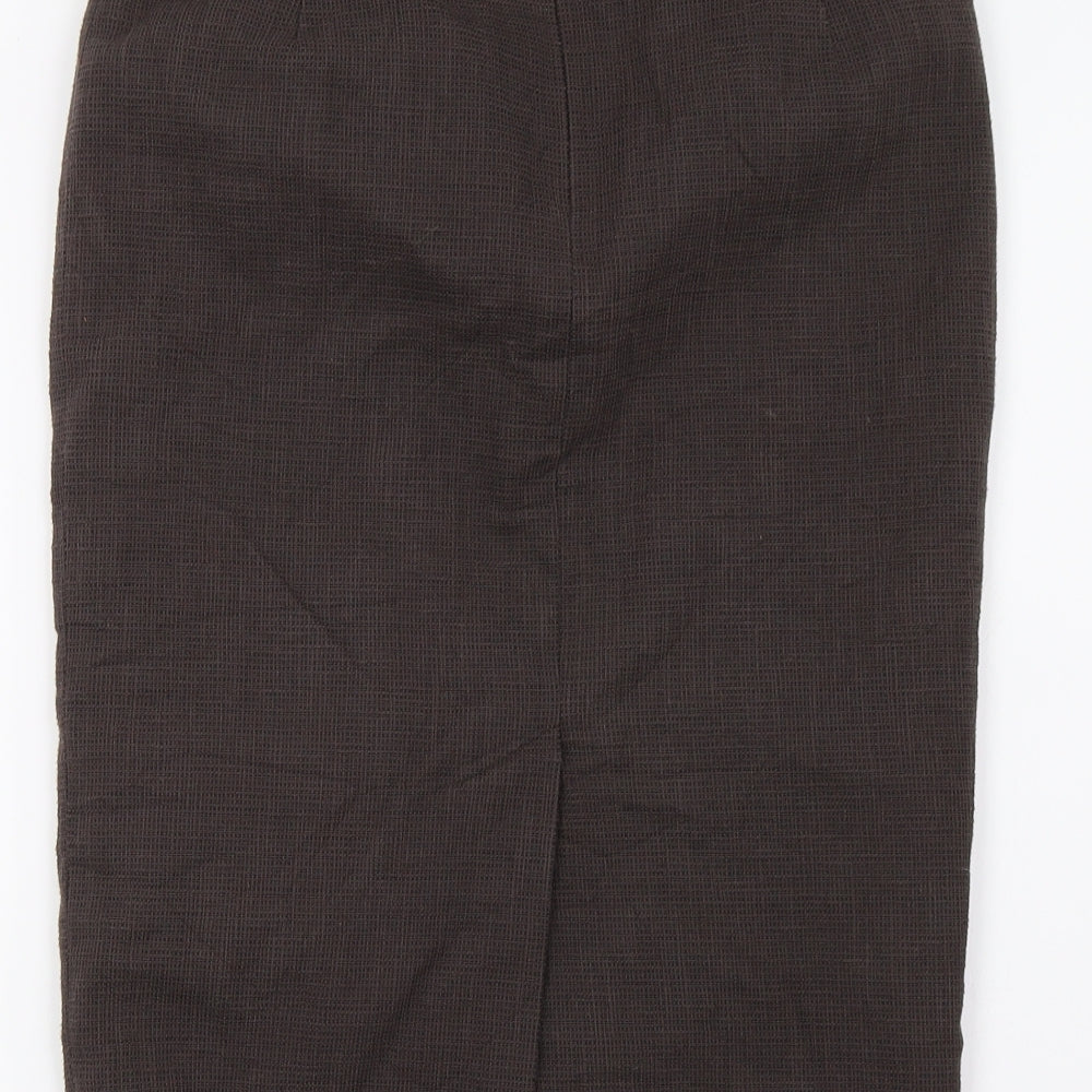 NEXT Womens Brown   Straight & Pencil Skirt Size 6