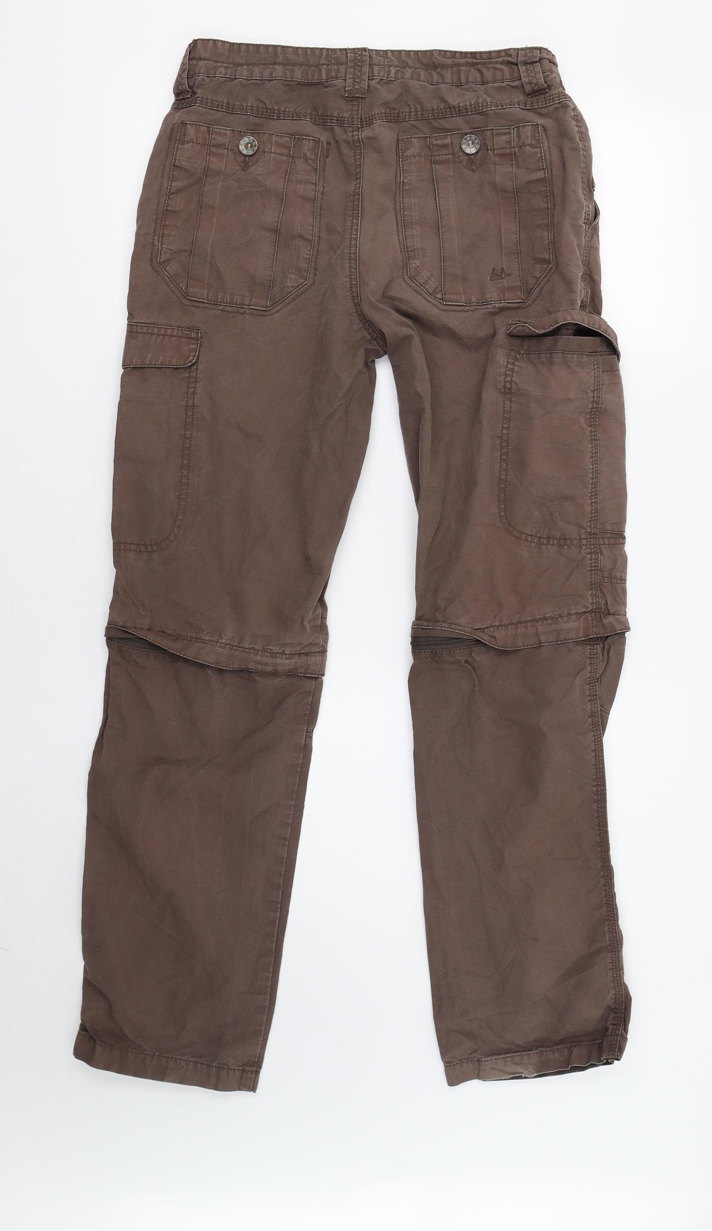 Mantaray Mens Brown   Cargo Trousers Size 30 L31 in