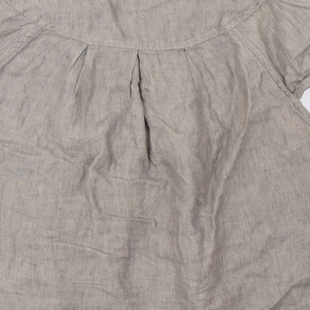 Topshop Womens Grey   Jacket Blazer Size 10