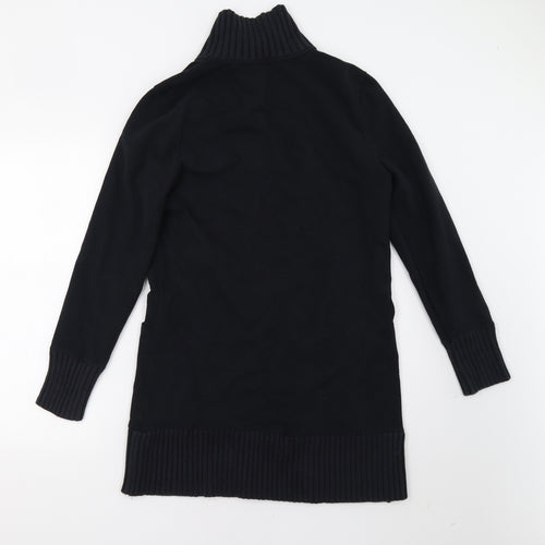 Ellie Gray Womens Black   Overcoat Coatigan Size 14