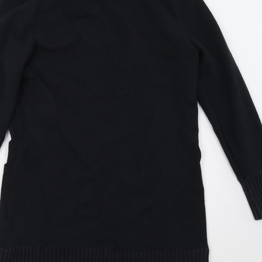 Ellie Gray Womens Black   Overcoat Coatigan Size 14