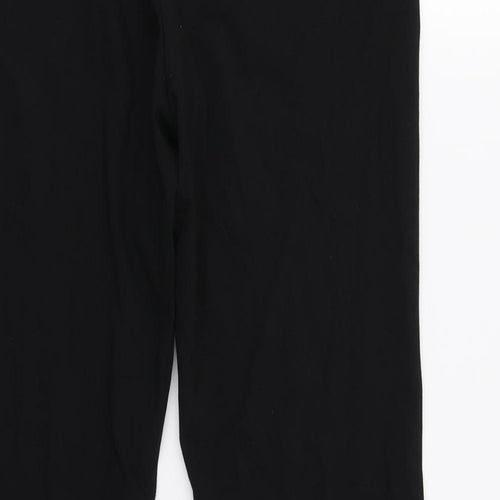 M&S Womens Black   Dress Pants Trousers Size 10 L29 in