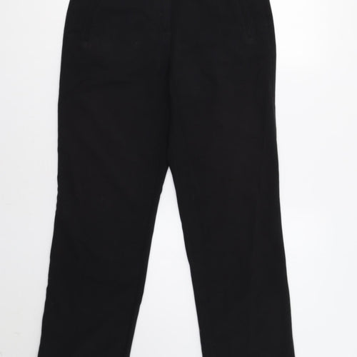 M&S Womens Black   Dress Pants Trousers Size 10 L29 in
