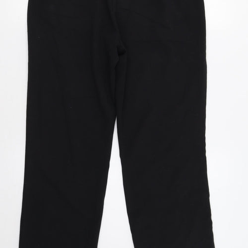 M&S Womens Black   Dress Pants Trousers Size 10 L29 in