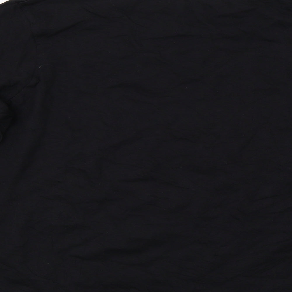 Victoria Jayne Womens Black   Basic T-Shirt Size 22