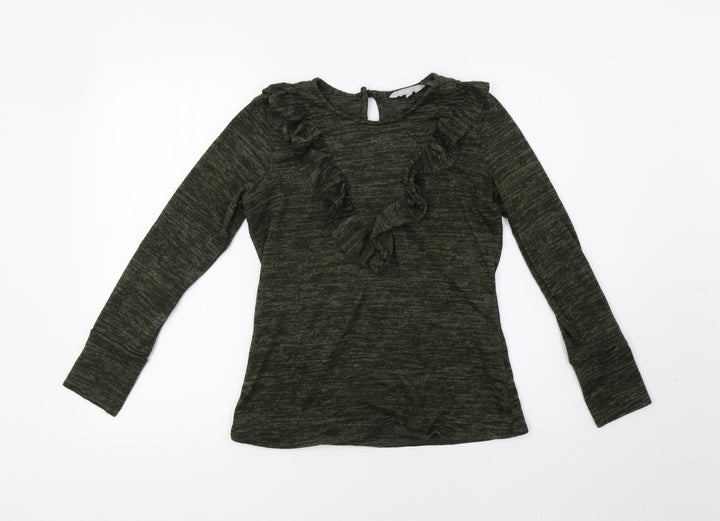 Red Herring Womens Green Pullover Jumper Size 10