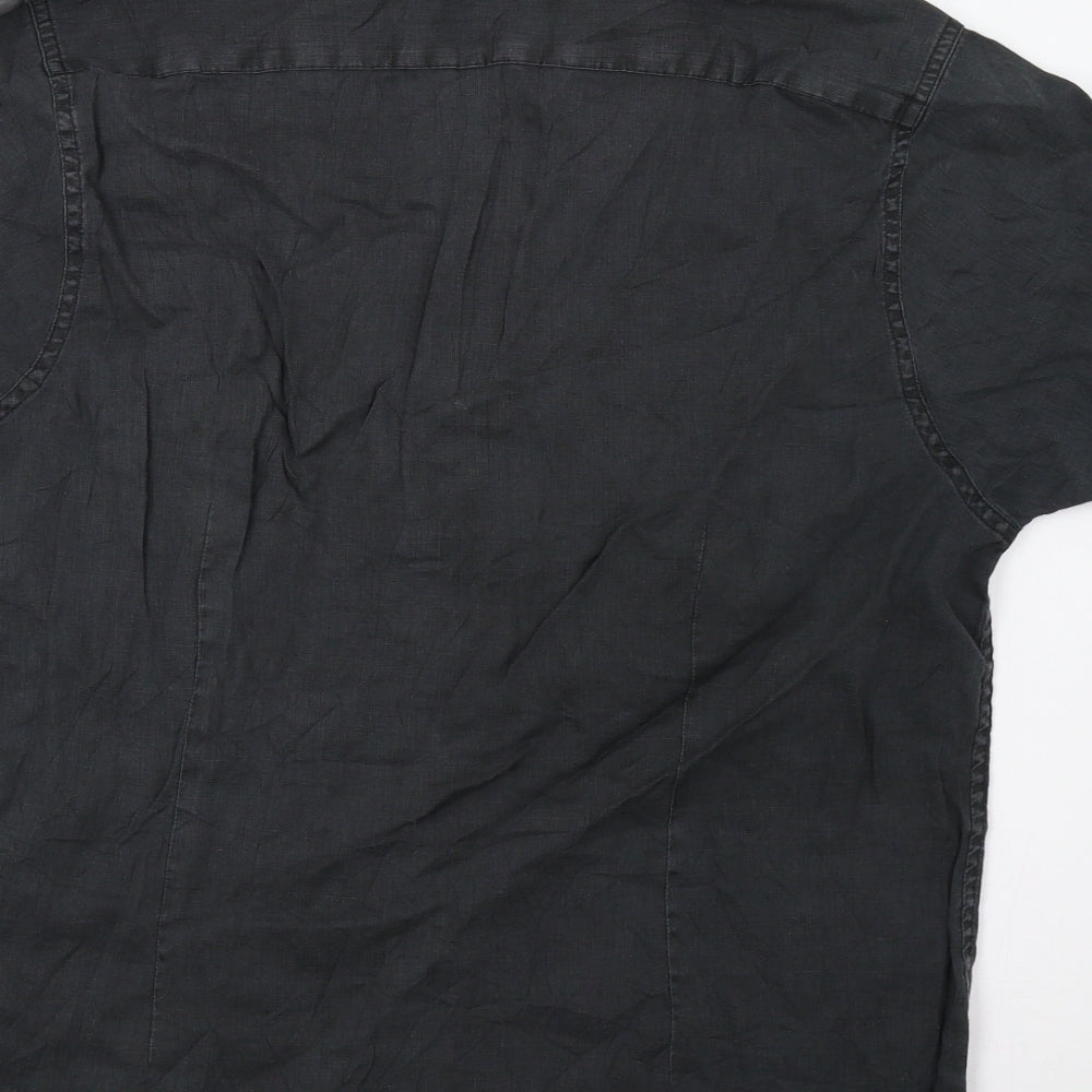 Jasper Conran Mens Grey    Polo Size M