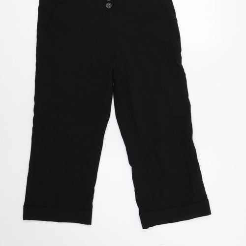 New Look Womens Black   Dress Pants Trousers Size 10 L23 in