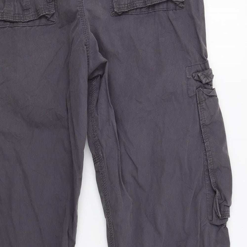 Easy Mens Grey   Cargo Trousers Size 34 L30 in