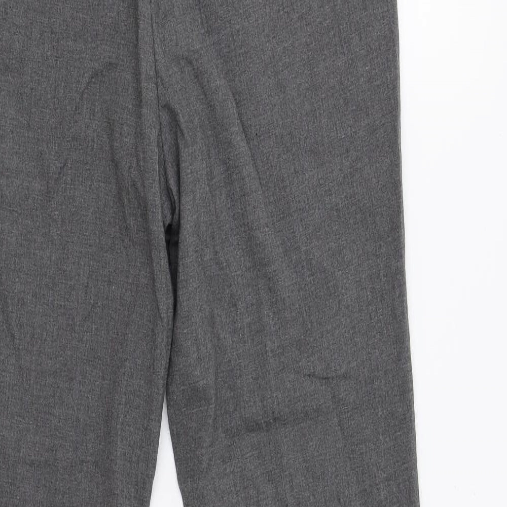 M&S Mens Grey   Dress Pants Trousers Size 30 L29 in