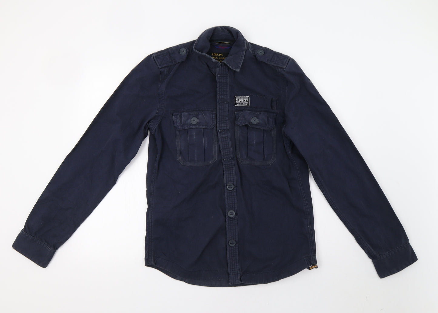 Superdry Mens Blue   Jacket  Size M