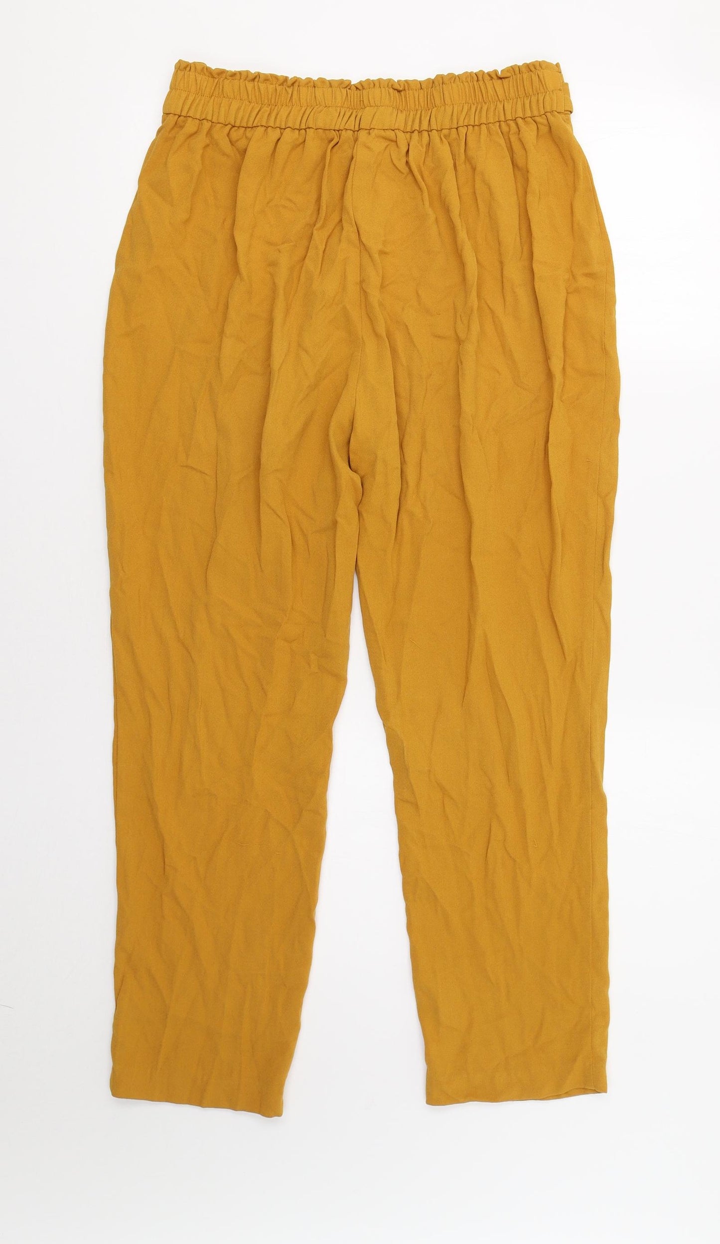 Primark Womens Yellow   Trousers  Size 14 L28 in