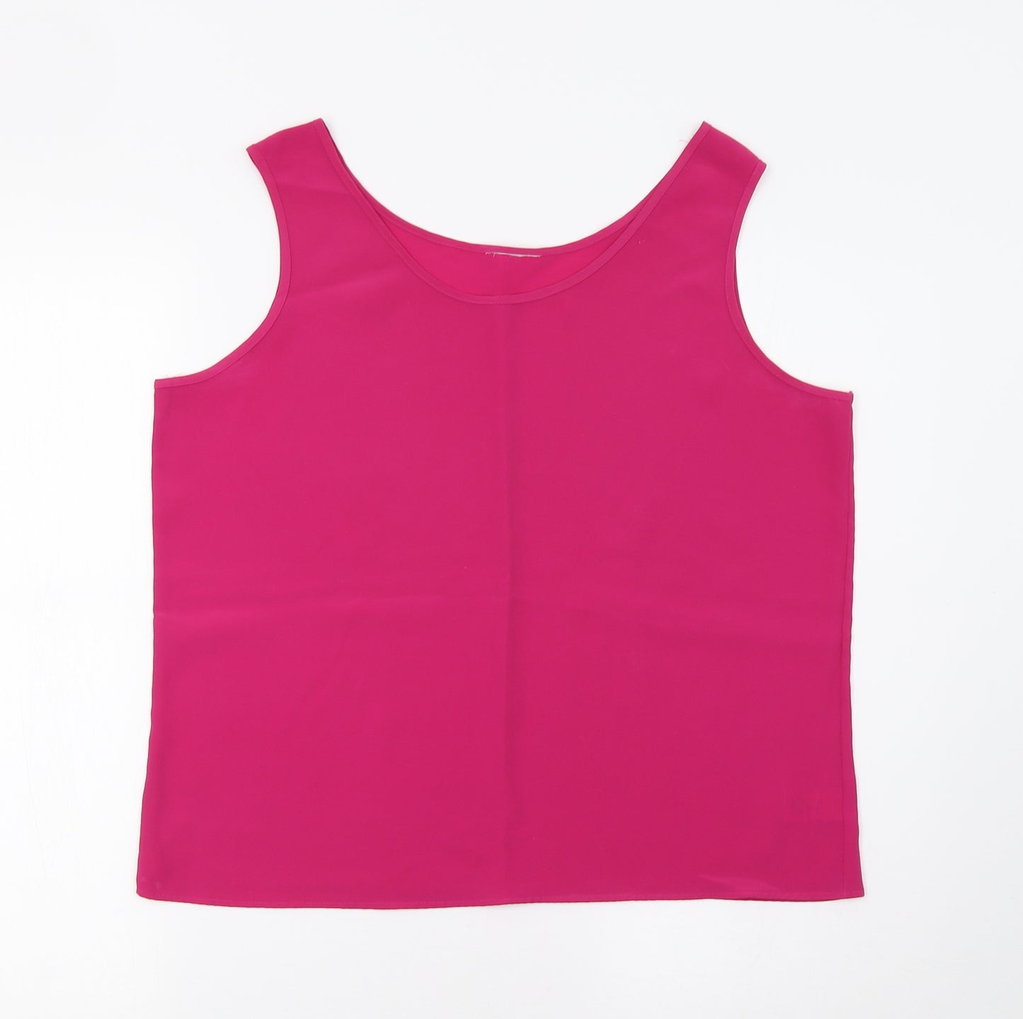 Preworn Womens Pink   Basic Tank Size 14