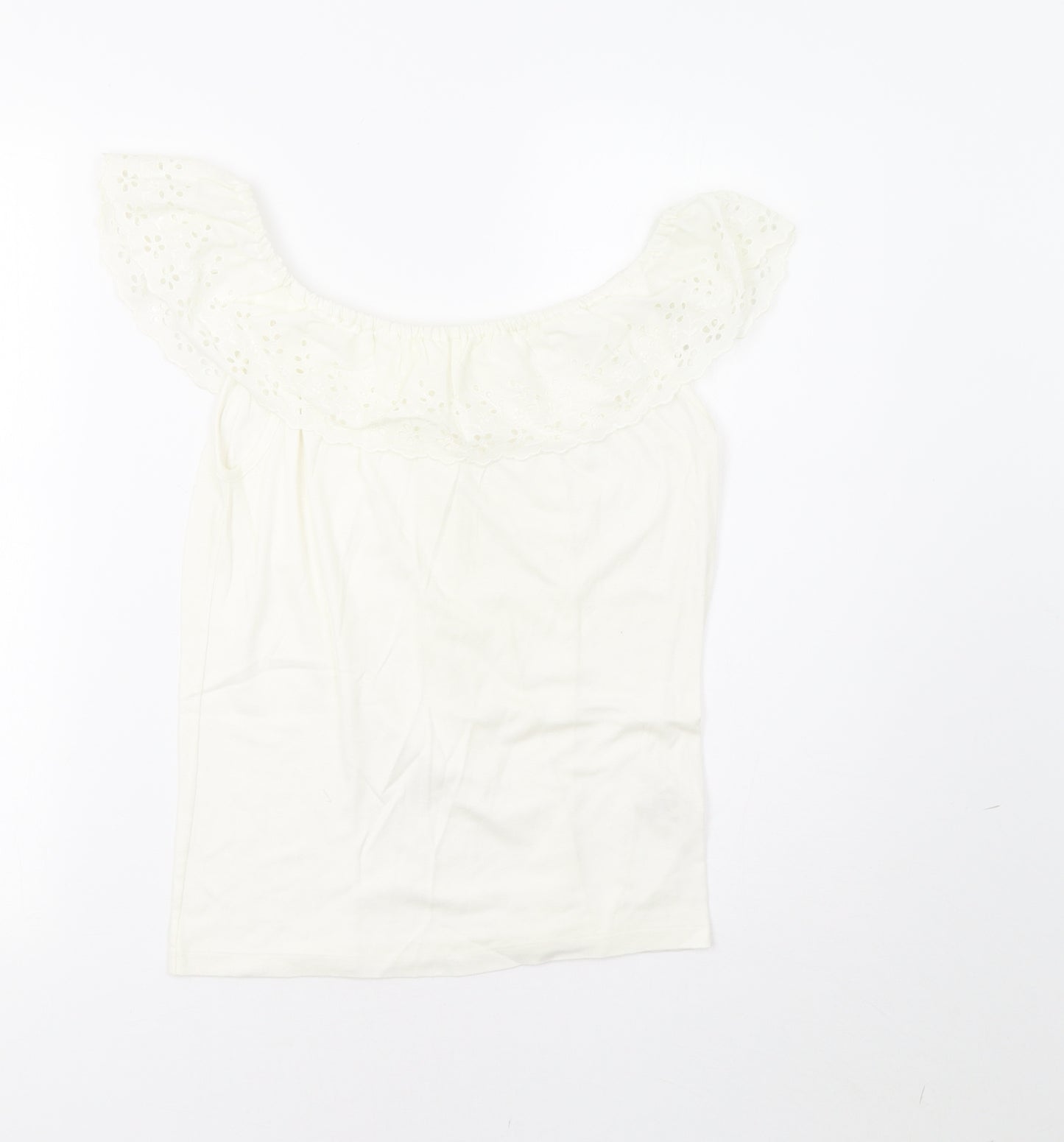 St. Michael Womens White   Basic Blouse Size 14