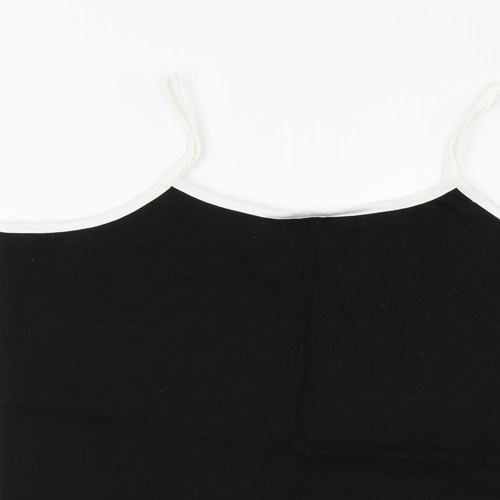 Lady M Womens Black   Camisole Tank Size L