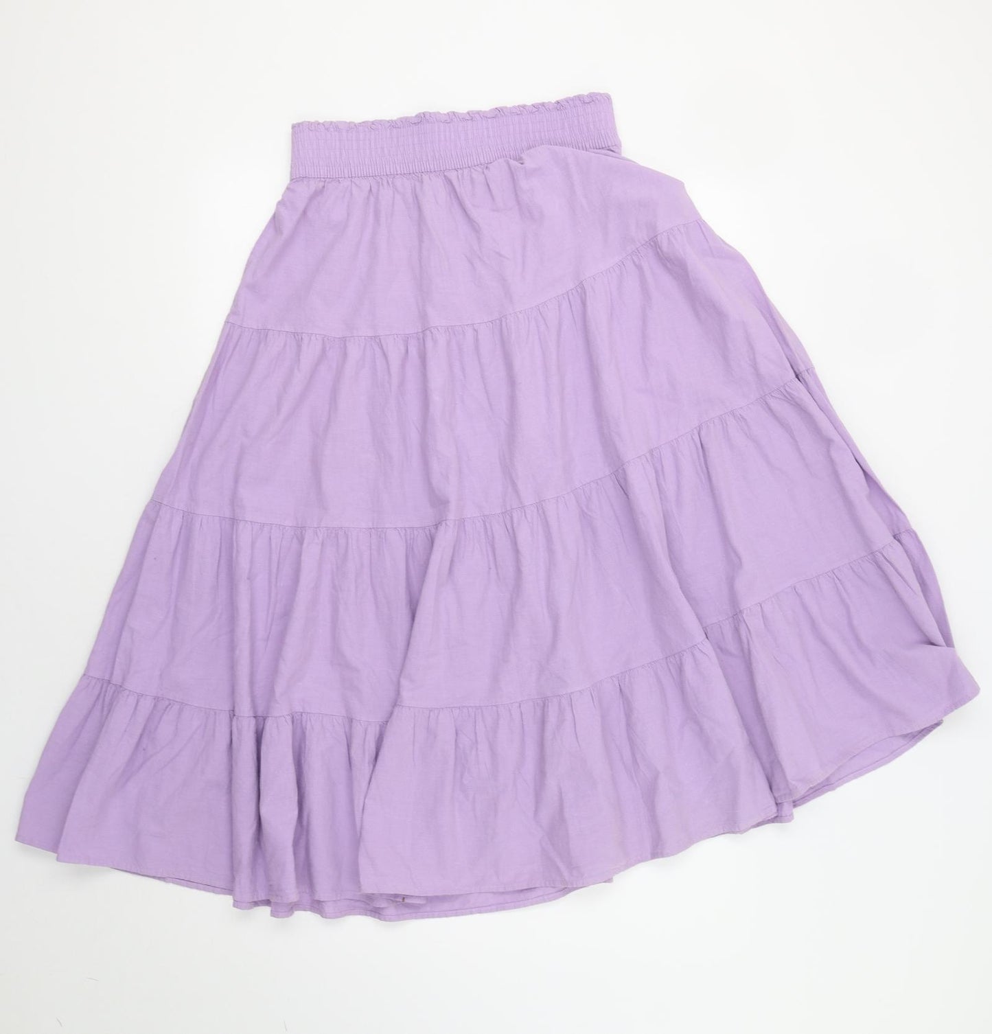 St Michael Womens Purple   Flare Skirt Size 14