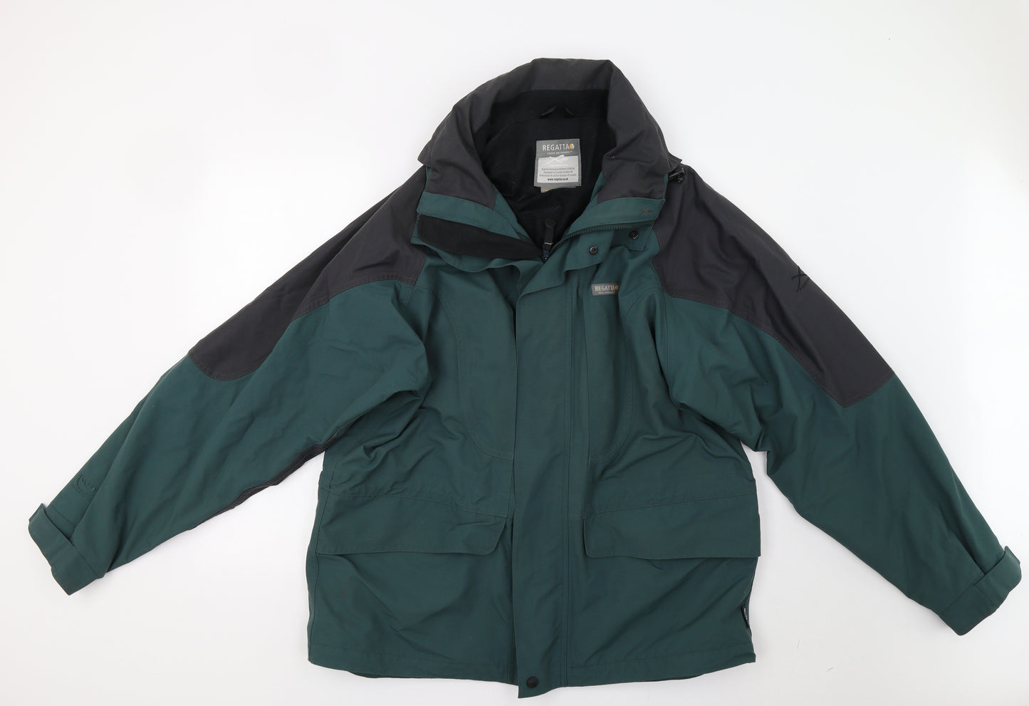 Regatta Mens Green   Windbreaker Jacket Size L