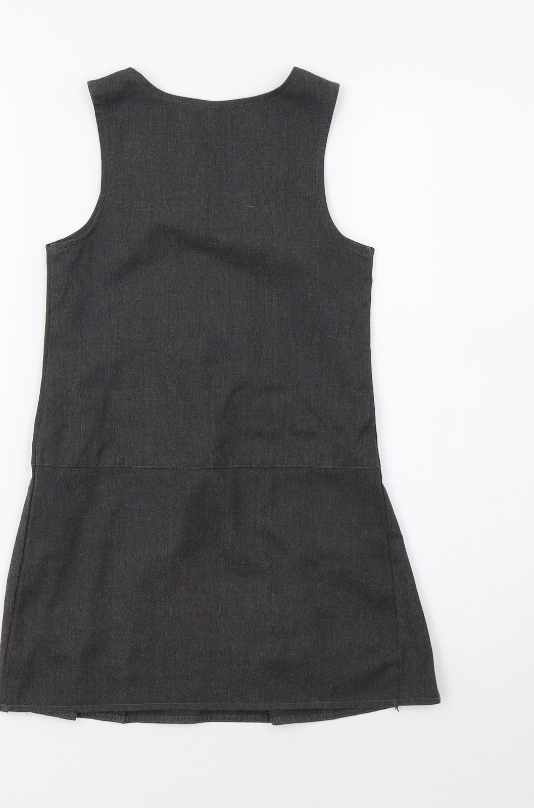 George Girls Grey   Pinafore/Dungaree Dress  Size 4-5 Years