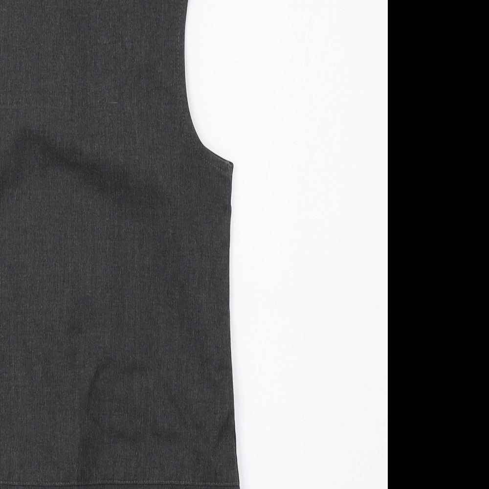 George Girls Grey   Pinafore/Dungaree Dress  Size 4-5 Years