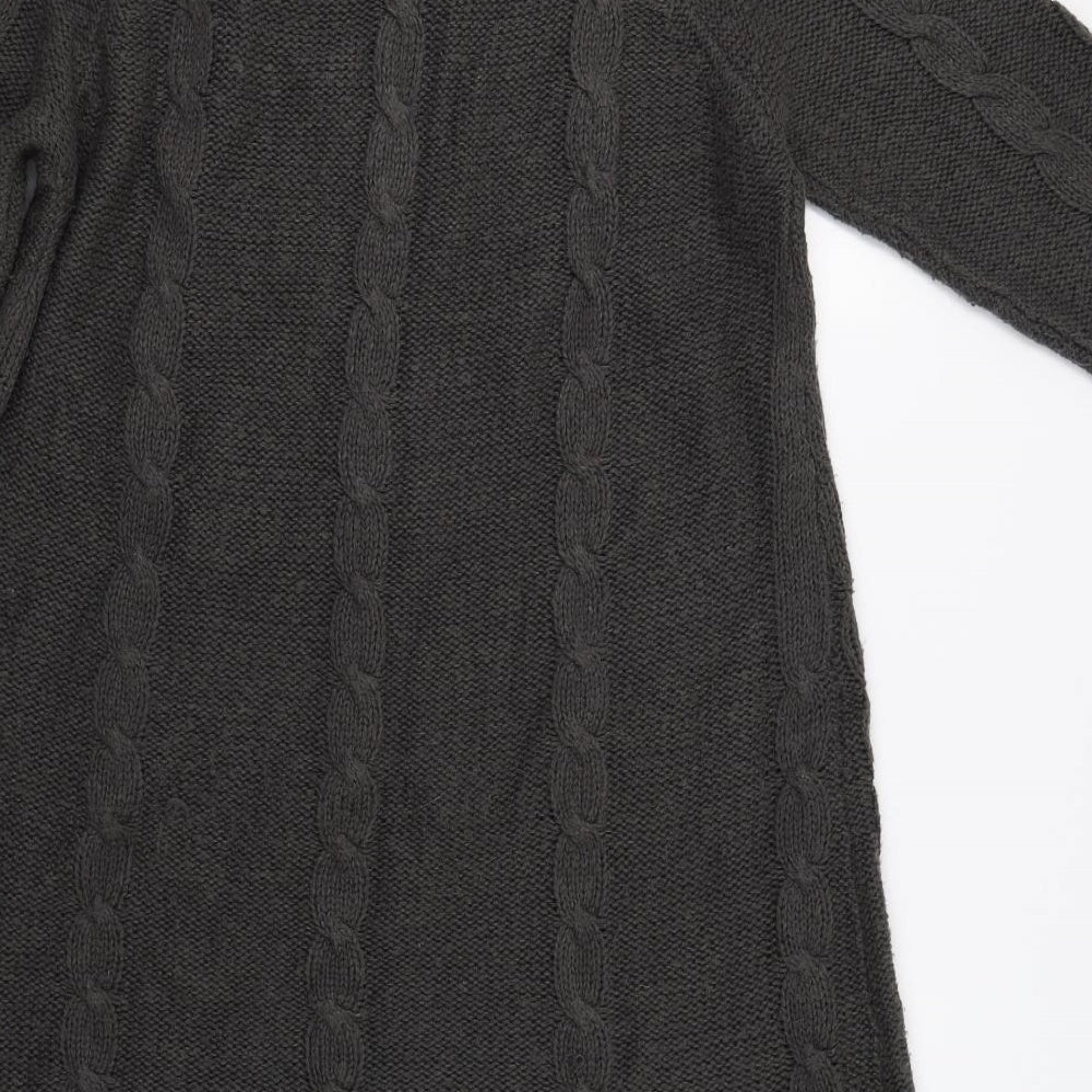 Dorothy Perkins Womens Green   Jumper Dress  Size 18