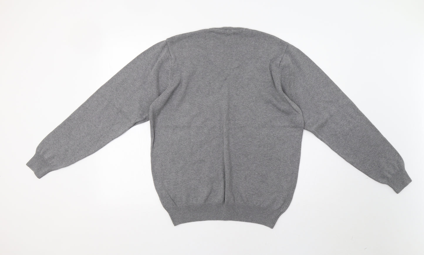 M&S Mens Grey   Pullover Jumper Size M