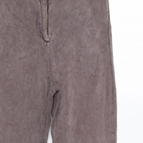 TU Womens Pink  Corduroy Trousers  Size 10 L29 in