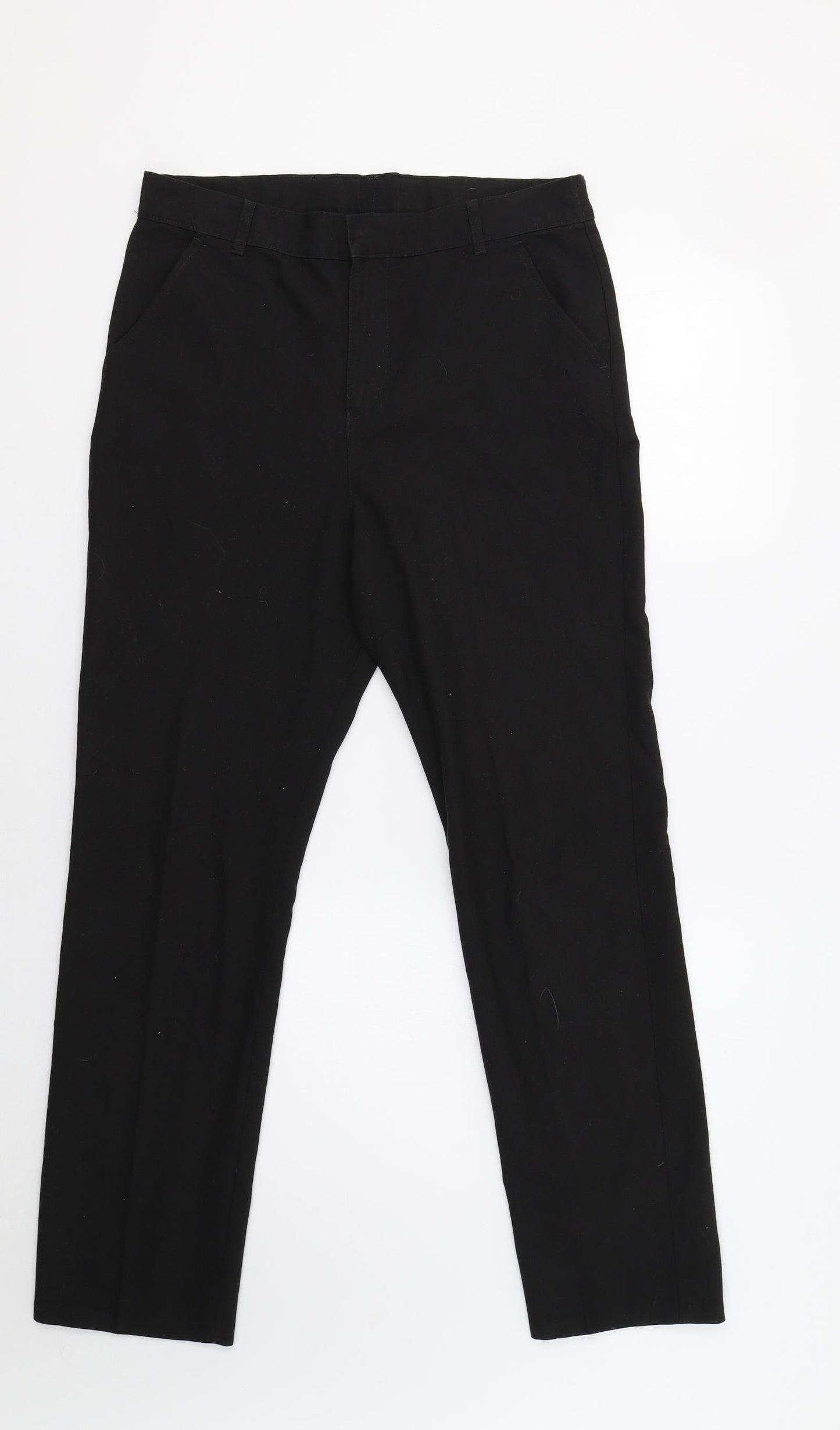 F&F Boys Black   Dress Pants Trousers Size 14 Years