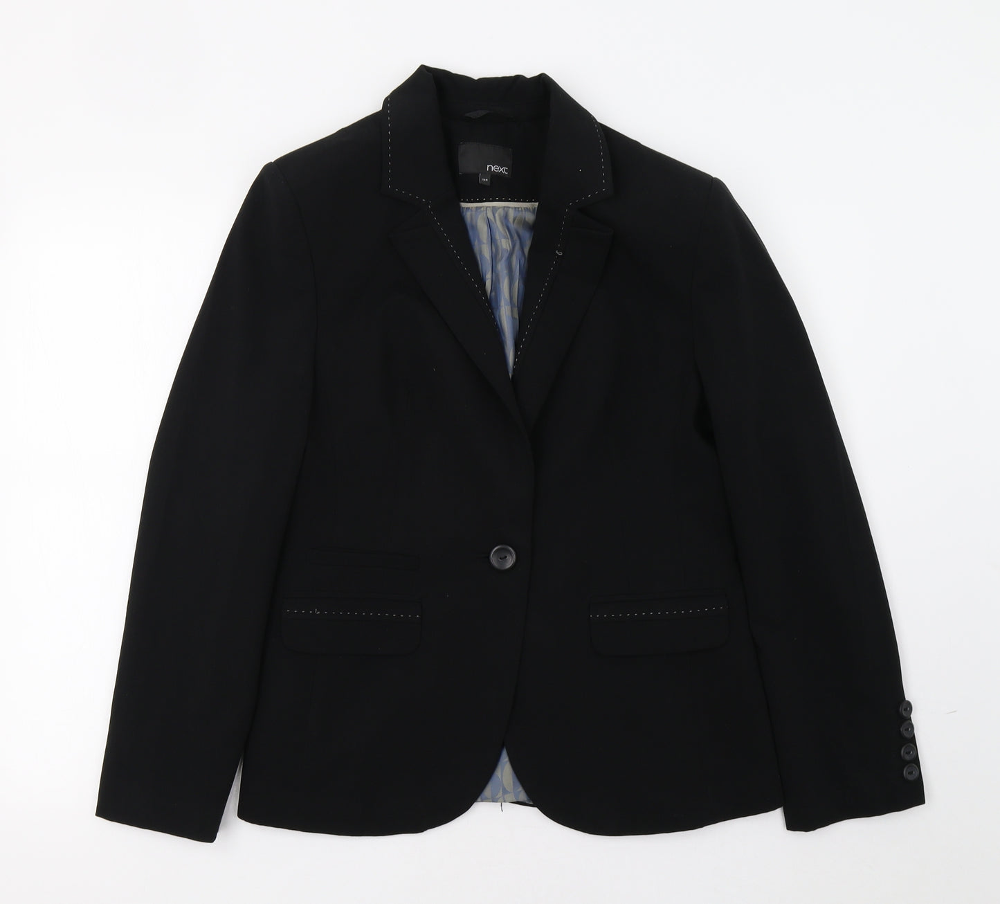 NEXT Womens Black   Jacket Blazer Size 14