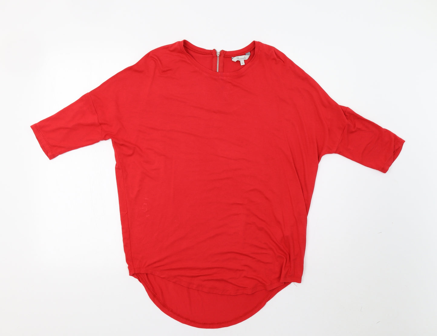 Peacocs Womens Red   Basic Blouse Size 12