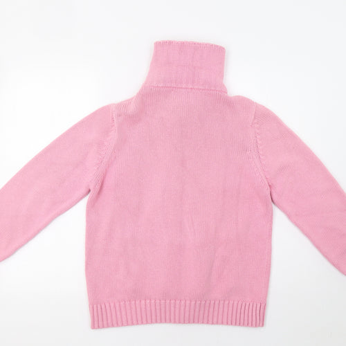 M&S Womens Pink   Full Zip Jumper Size 18