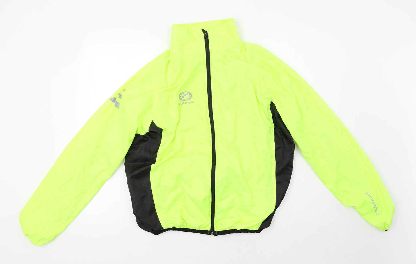 Optimum Mens Green   Windbreaker Jacket Size L
