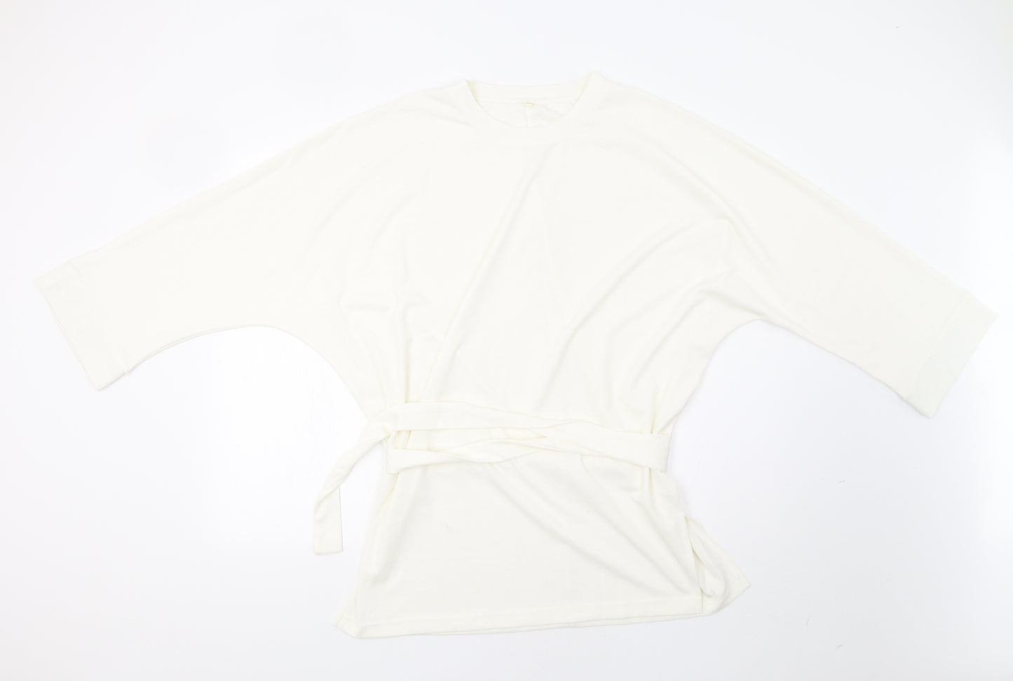 Preworn Womens Ivory   Basic Blouse Size M