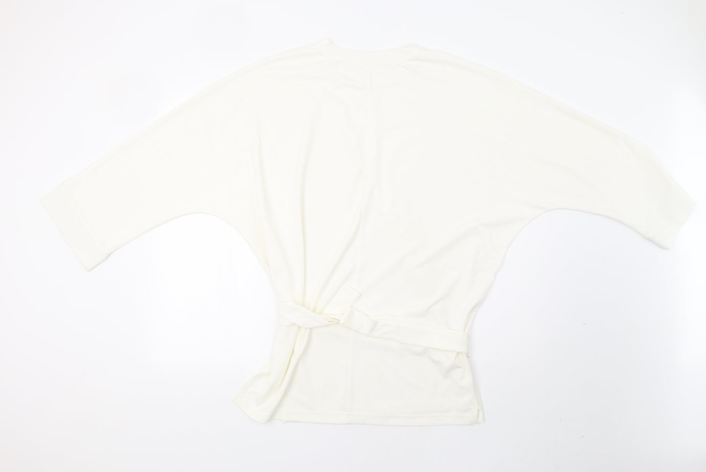 Preworn Womens Ivory   Basic Blouse Size M