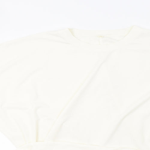 Preworn Womens Ivory   Basic Blouse Size M