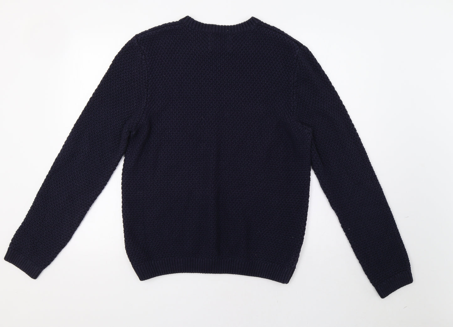 Topman Mens Blue   Pullover Jumper Size M